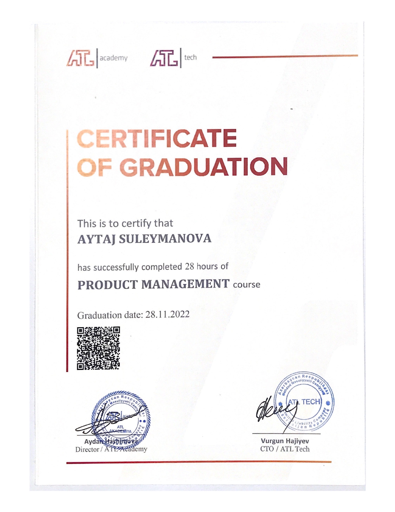 Aytaj Suleymanova